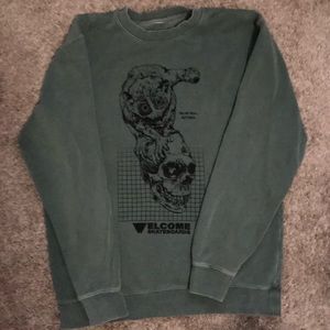 Welcome skateboards sweatshirt